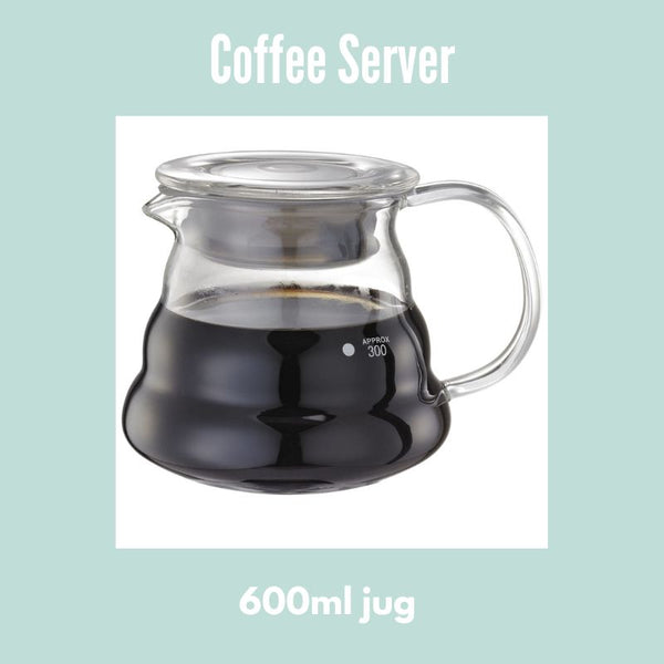 Glass Coffee Server 600ml - Well Roasted Coffee