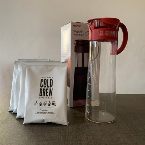 Cold Brew Coffee & Jug Gift Set - Well Roasted Coffee