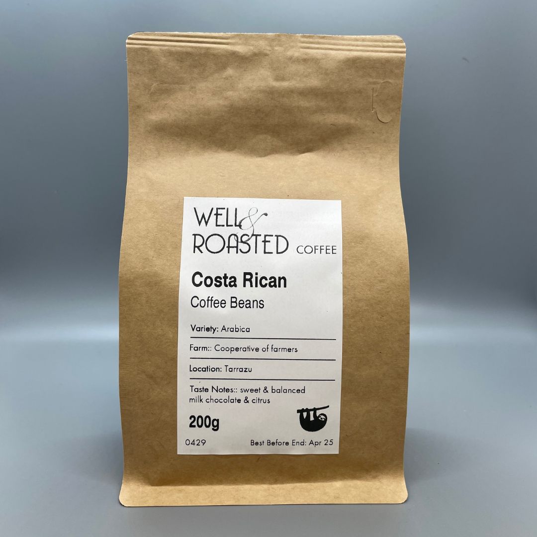Costa Rica TarrazÃƒÂº Coffee - Well Roasted Coffee