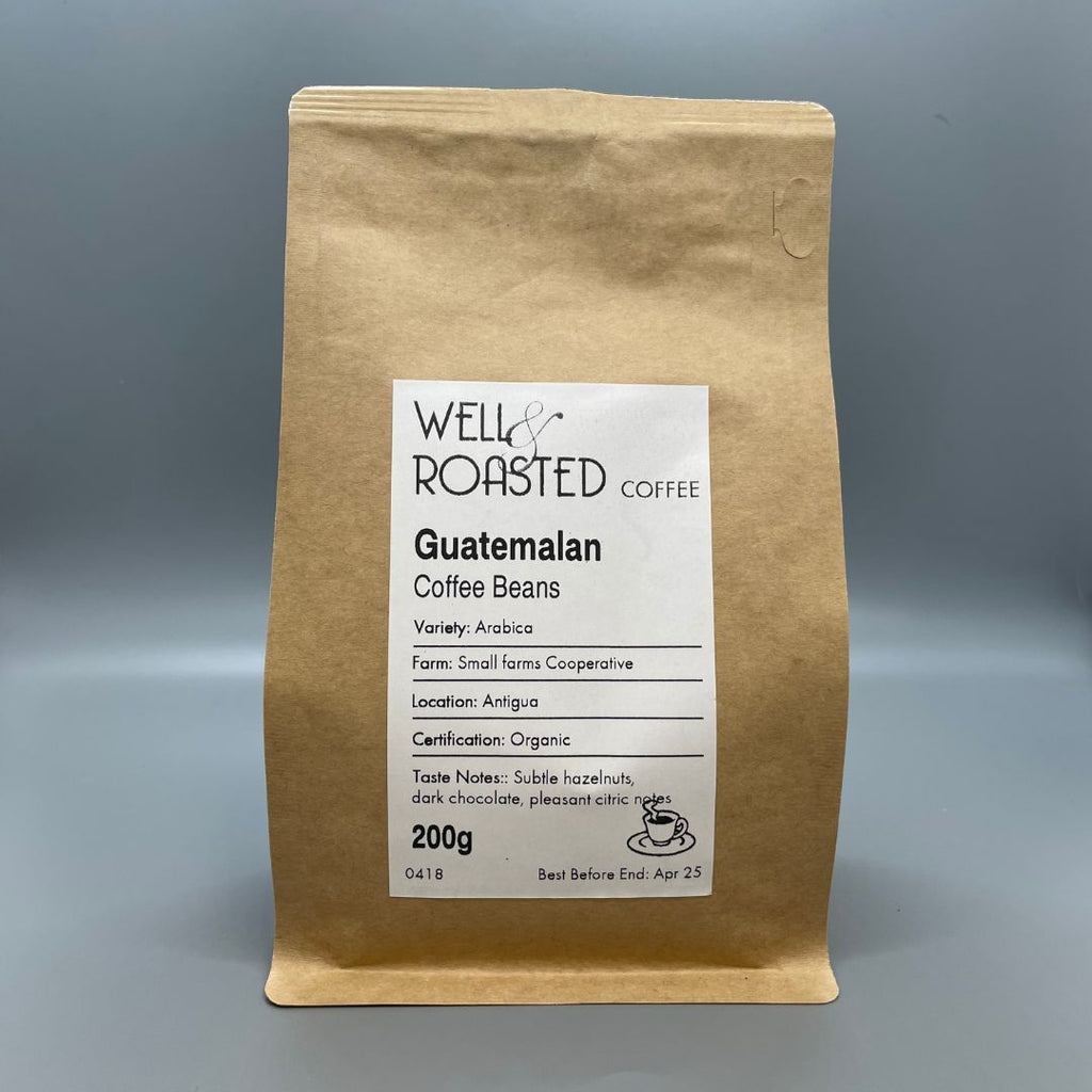 Guatemala Antigua Coffee bag - Well Roasted Coffee