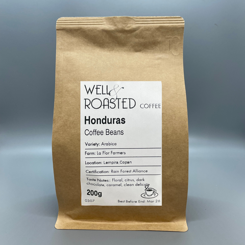 Honduras La Flor Coffee Beans - Well Roasted Coffee