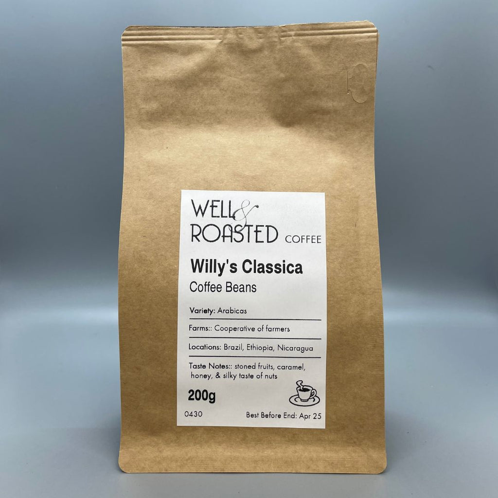 Willy's Classica House Blend bag - Well Roasted Coffee