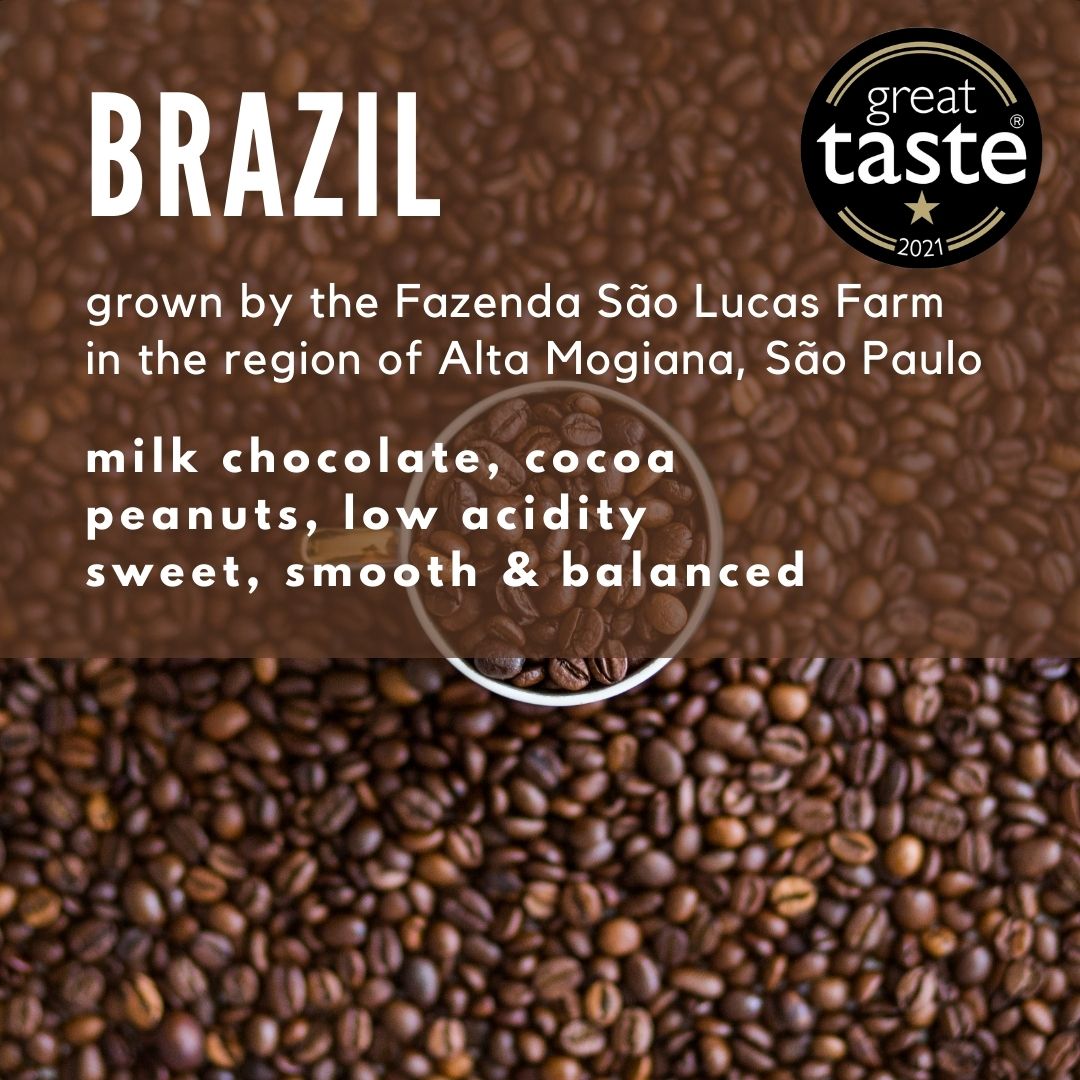 Brazilian Fazenda Sao Lucas Coffee - Well Roasted Coffee