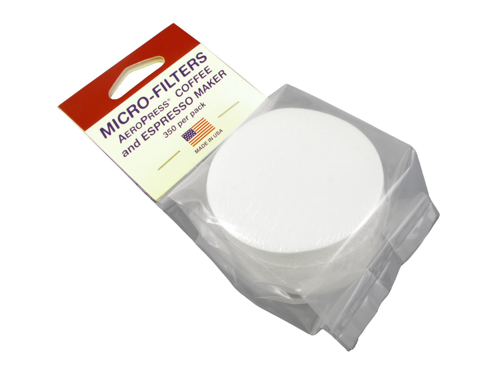 Aeropress Coffee Maker Micro Filters _ 350 Micro papers - Well Roasted Coffee