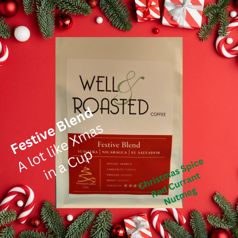 Festive Coffee Blend _ Limited Edition_ 250g - Well Roasted Coffee